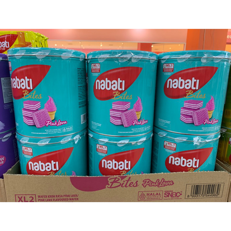 

NABATI WAFER KALENG 240GR PINK LAVA