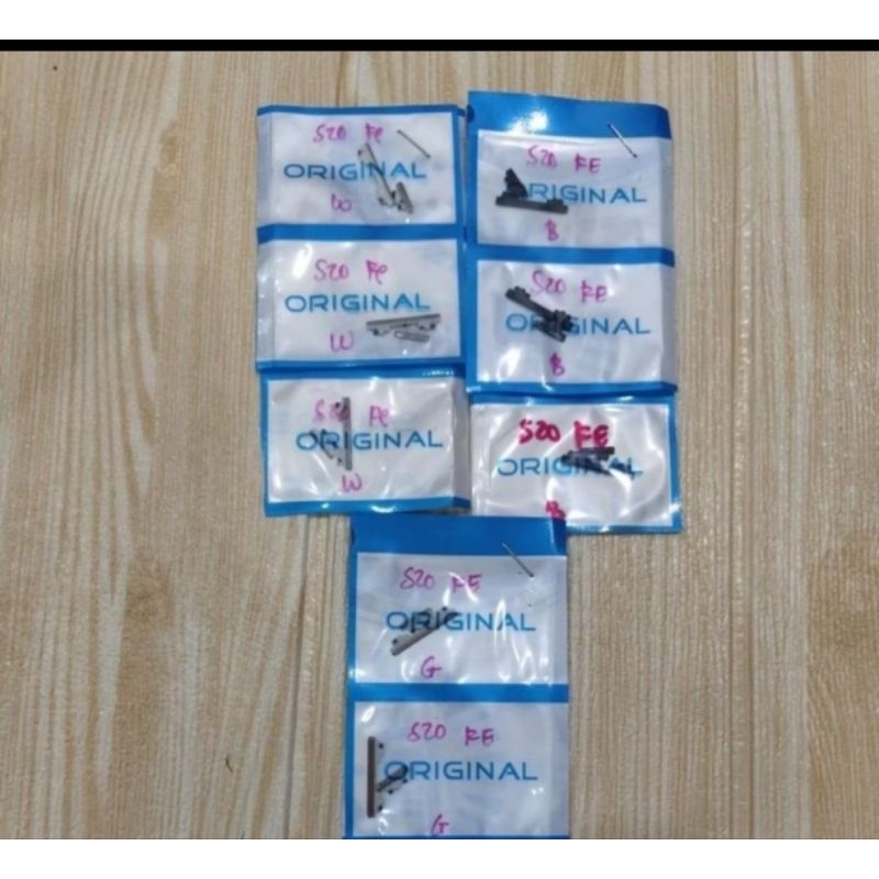 TOMBOL LUAR VOLUME DAN POWER SAMSUNG S20 FE ORIGINAL