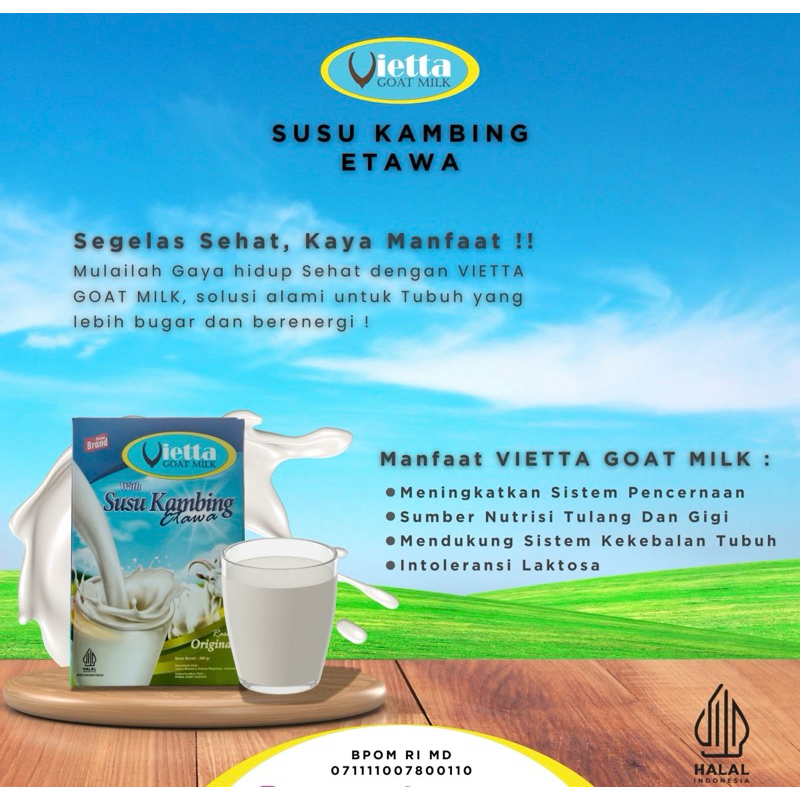 

susu kambing Etawa Rasa Original 100%