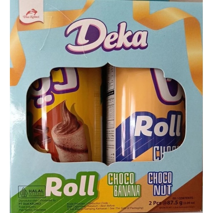 

Parsel Deka Wafer Roll Tin Gift Box enc isi 2kaleng enc - Deka 2 Kaleng