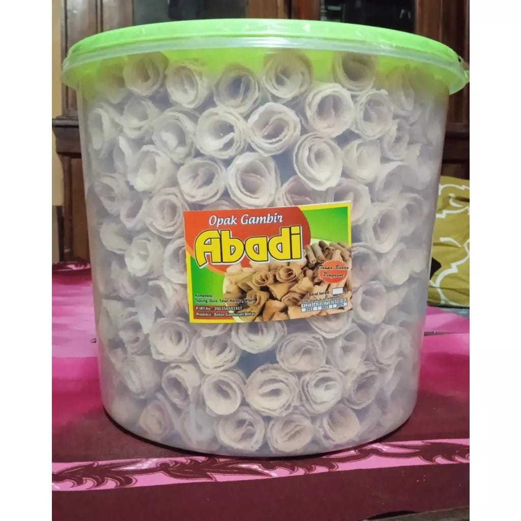 

OPAK GAMBIR WIJEN ABADI 500 GRAM KUE SEMPRONG KRUPUK GAMBIR HOME MADE RASA WIJEN SUPER ENAK KHAS BLITAR