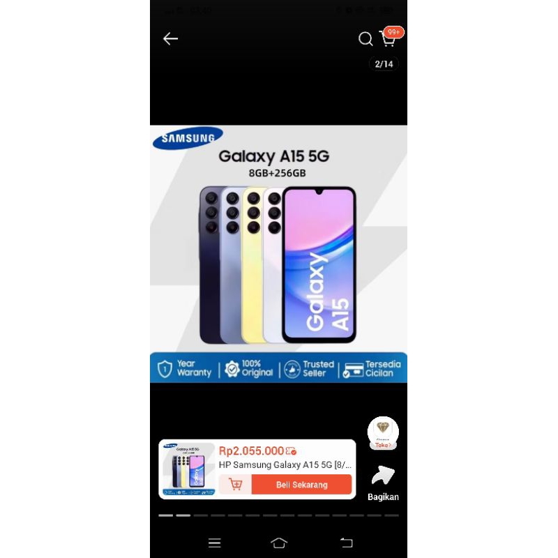 Samsung Galaxi A15 5G