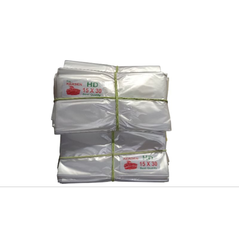 Plastik HD 15 x 30 || Plastik Baso, dll Buram. /Kg