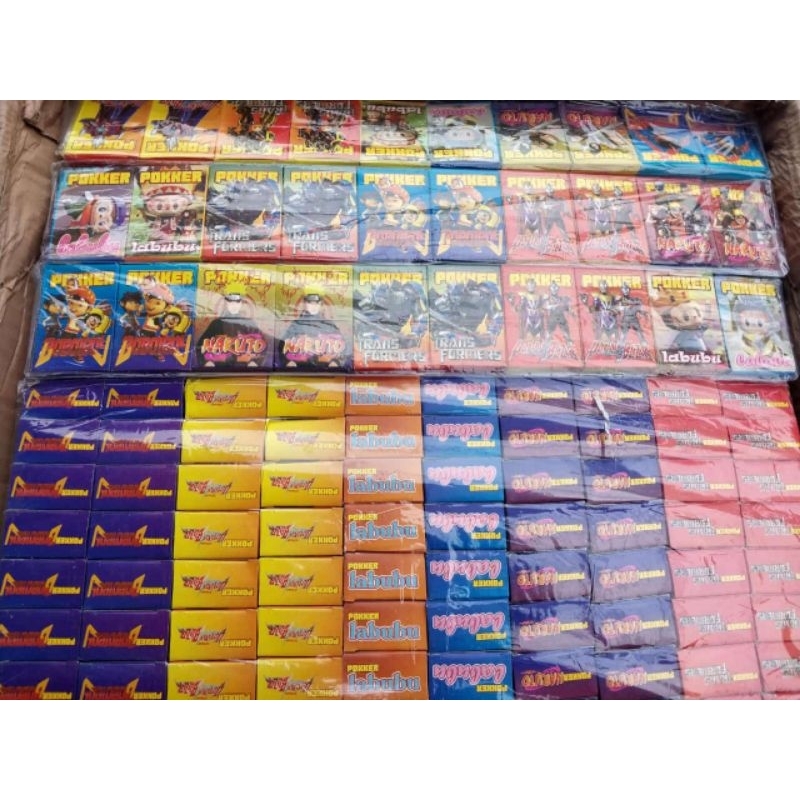Mainan Kartu Poker Karakter