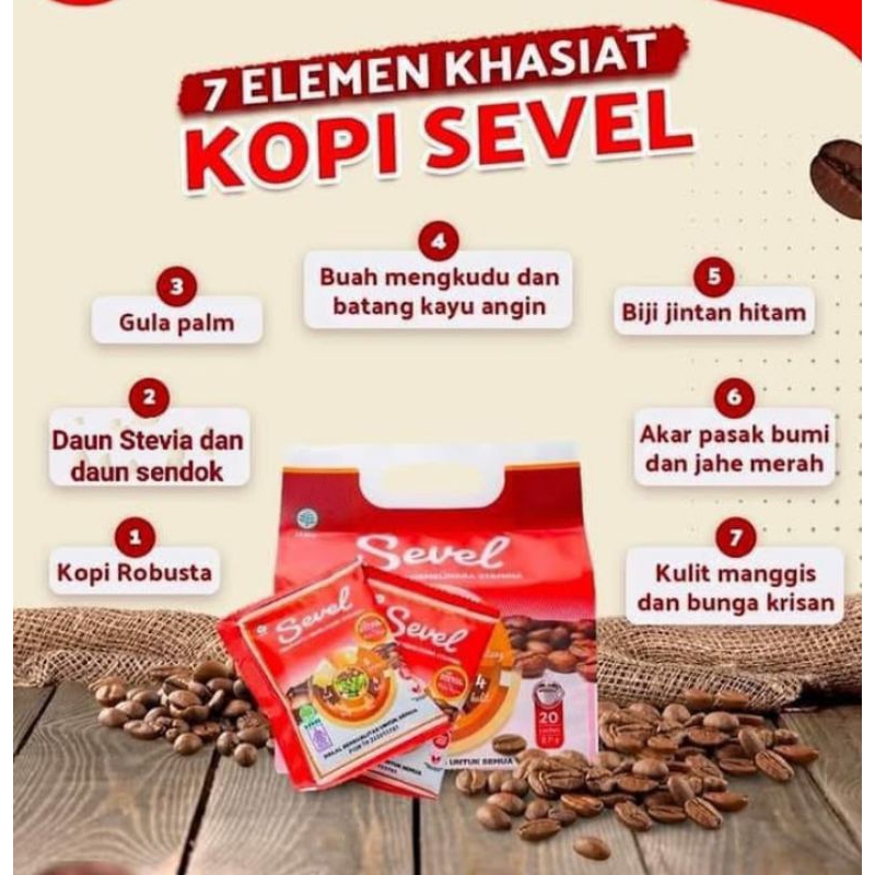 

Sevel Kopi Tujuh Element Original