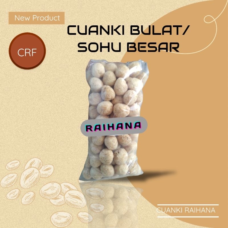 

Cuanki Bulat/Sohu Besar Isi 100 Gurih Renyah Ikannya Terasa Enak