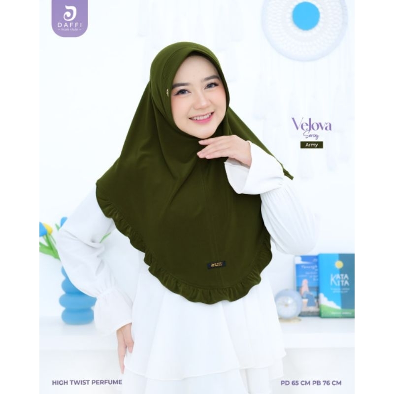 Hijab Instant velova by Daffi Hijab