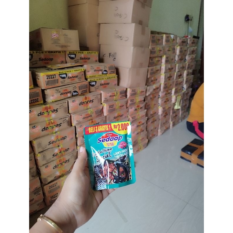 

1 dus kecap sedap kedelai hitam 2000 an isi 48pcs kecap