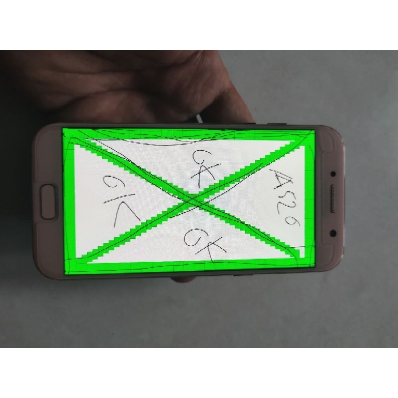 lcd samsung a5 2017 a520 original copotan super amoled