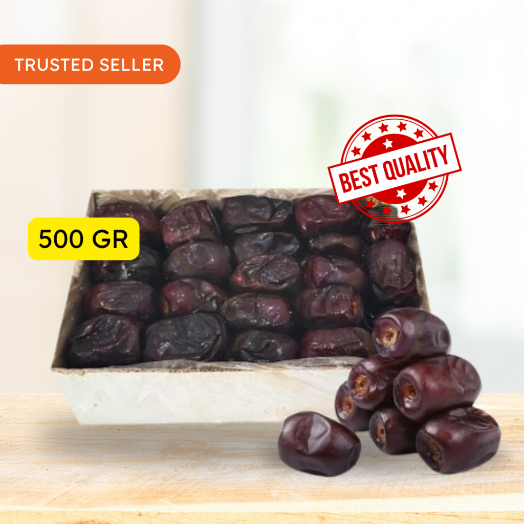 

Kurma Bam Kurma Anggur 500 gram Premium Grade A