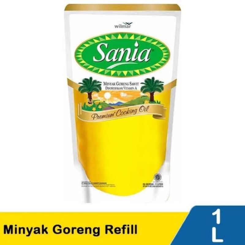 

Sania Minyak Goreng Refill 1L