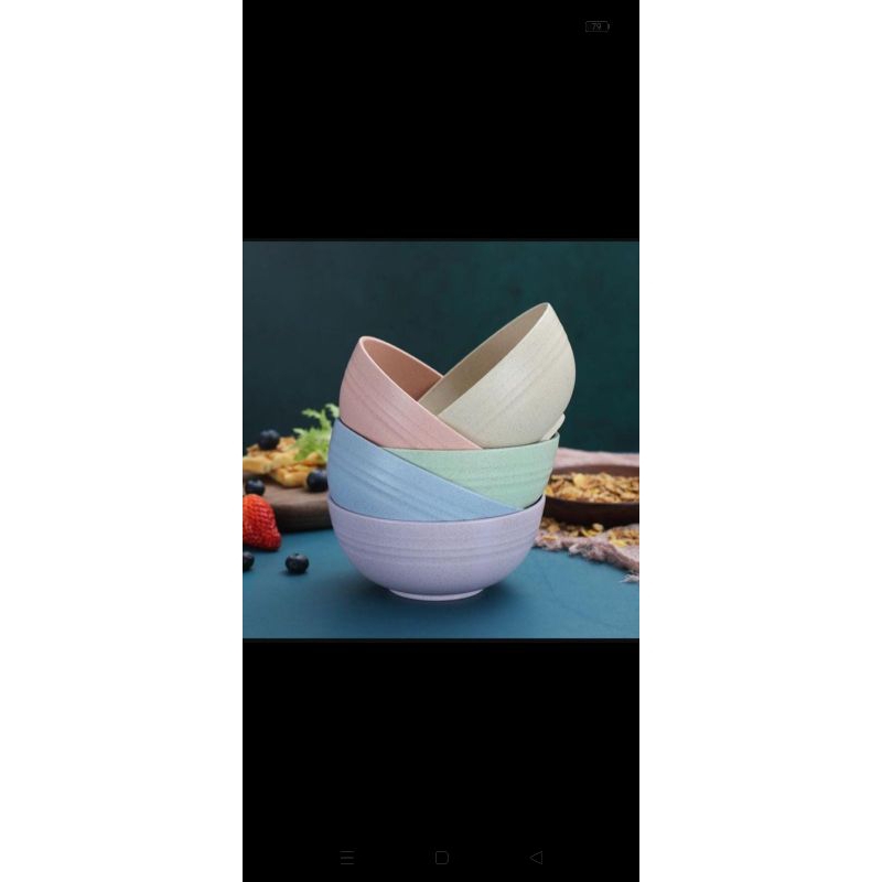 mangkok jerami gandum wheat