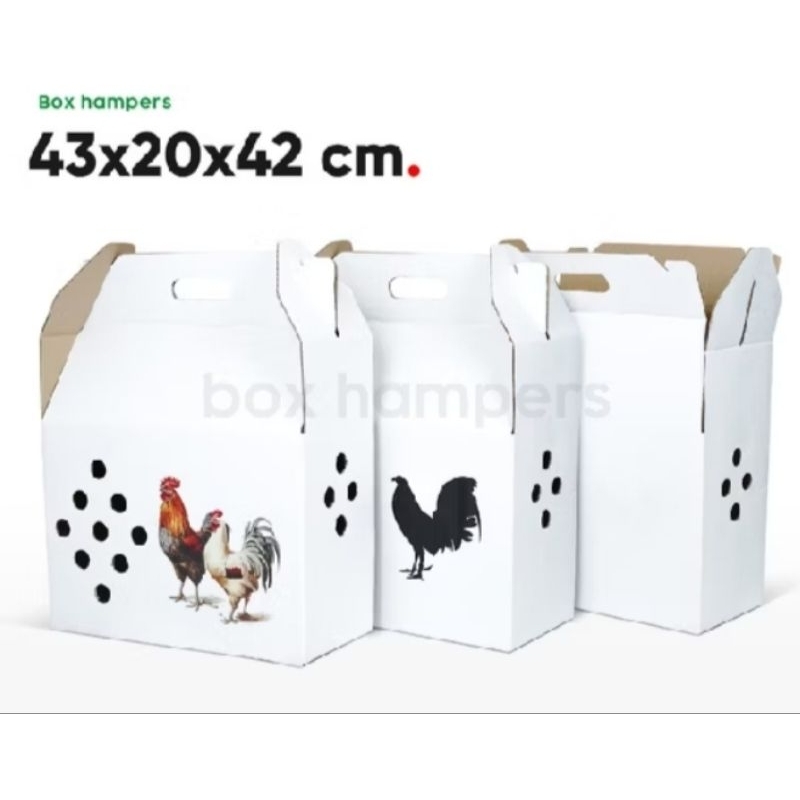 

Box Ayam 43x20x42 Kardus/Box/Packing/Box Ayam/Kardus Ayam