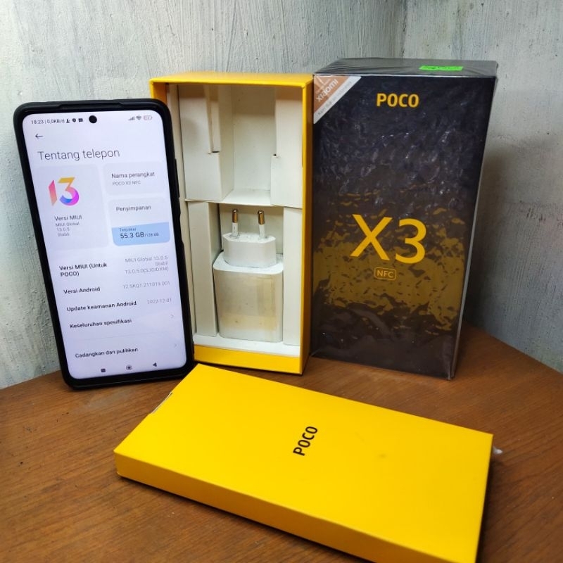 POCO X3 NFC 2nd(second) bergaransi 100% ORI