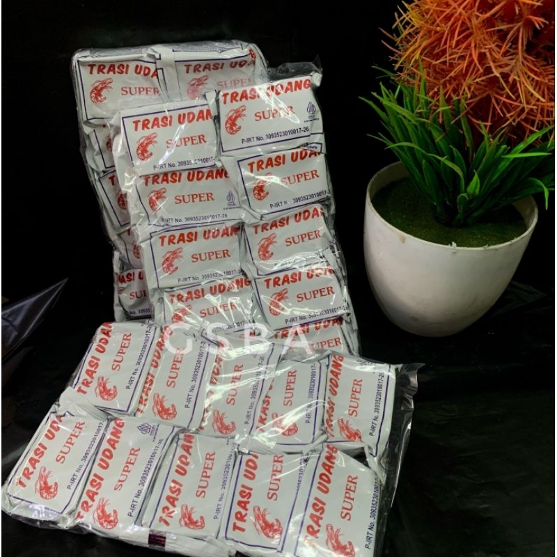 

TERASI UDANG SUPER KHAS TUBAN H ISMAIL ISI 10 PCS