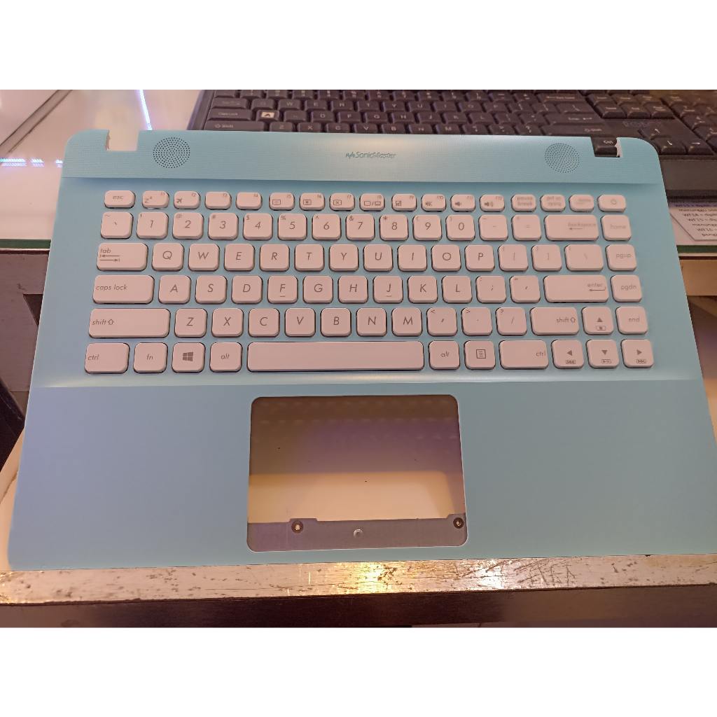 FRAME KB ASUS X441UV-3H BLUE -  ORIGINAL GARANSI
