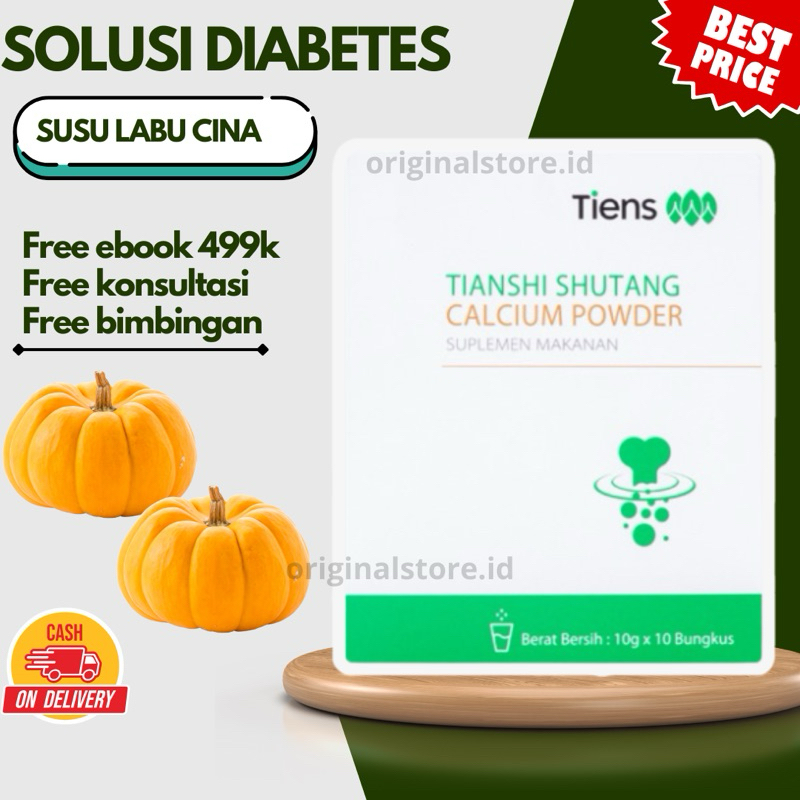 

Shutang Susu Labu Cina Diabetes isi 10 saset