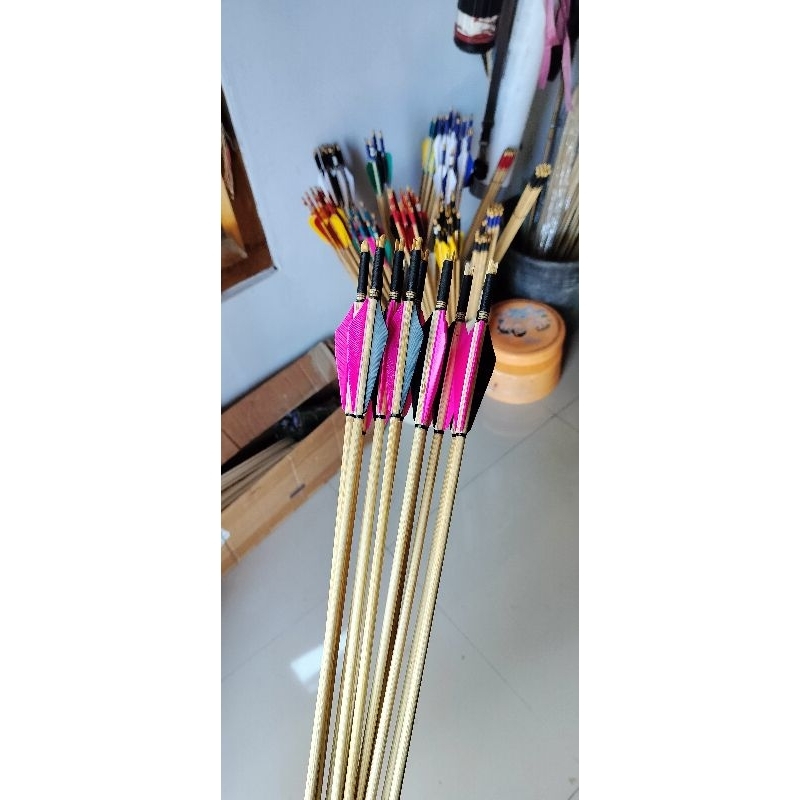 anak panah bambu 6 mm