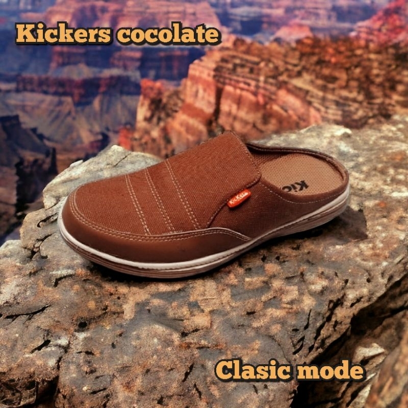 kickers / sepatu kickers / sepatu pria / slop pria / sepatu slop / selop pria