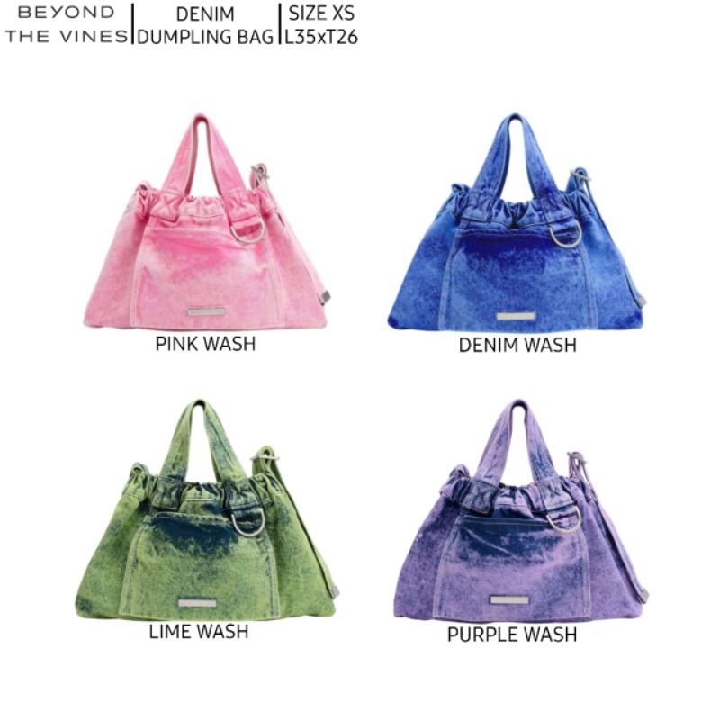 Beyond The Vines Tas Dumpling Bag XS 35x26cm