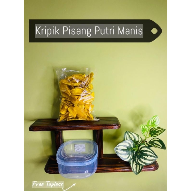 

Kripik pisang putri manis / pisang crispy free topless