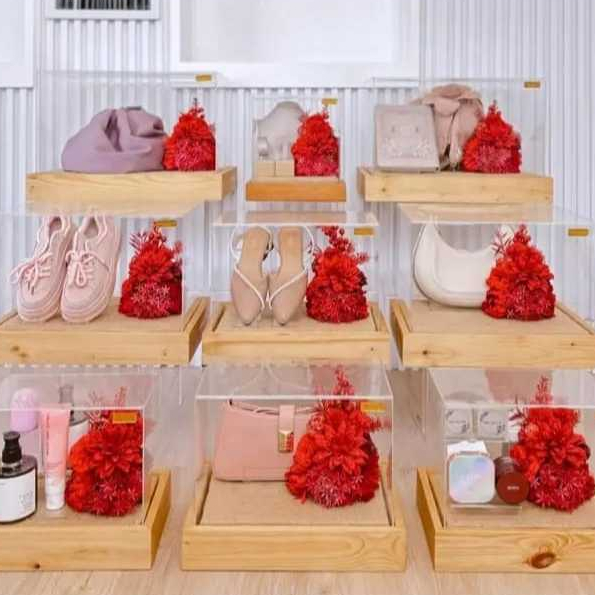 Alas Hantaran Seserahan Rustic / Kotak Seserahan Kayu Aesthetic