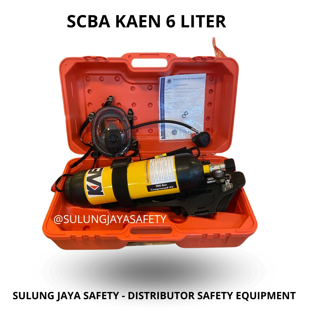 SCBA BREATING APARATUS KAEN STEL 6 LITER ORIGINAL 100%
