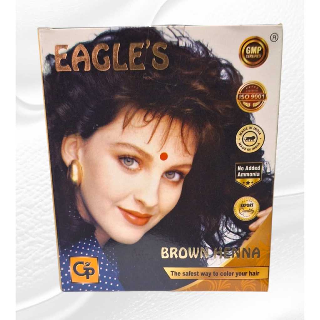 ANEKA - HENNA BROWN- HENNA EAGLES BROWN DIJUAL PERSACHET - HENNA BROWN - SEMIR RAMBUT HENNA