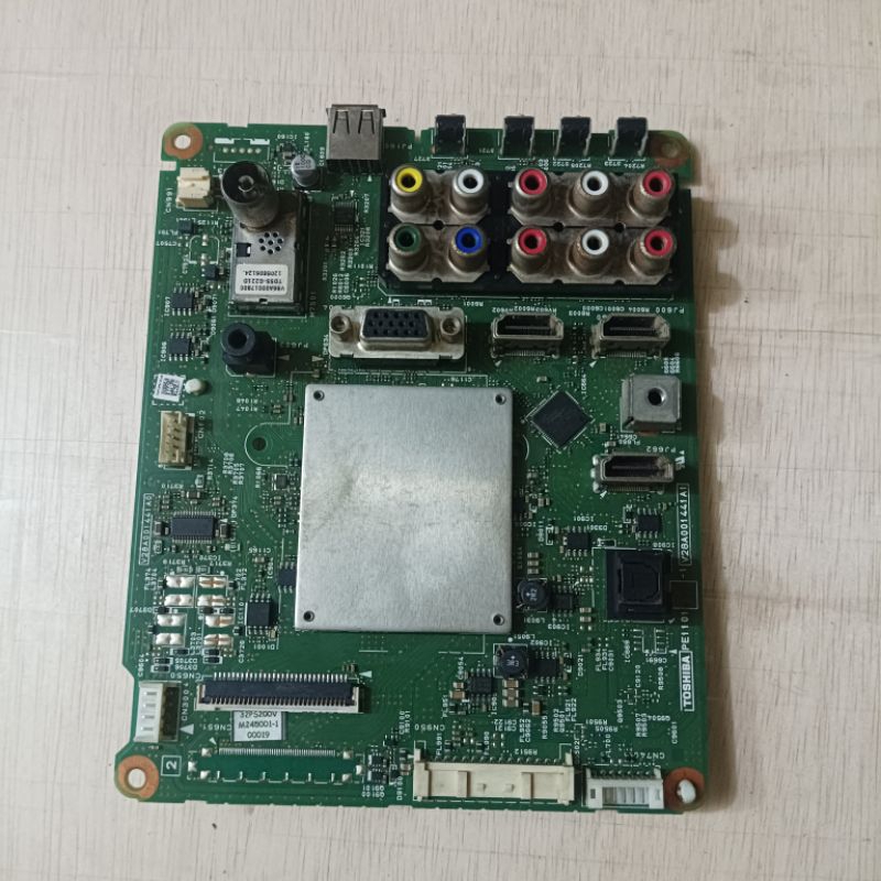 MB led tv Toshiba 32PS200V - mainboard tv - mesin tv led