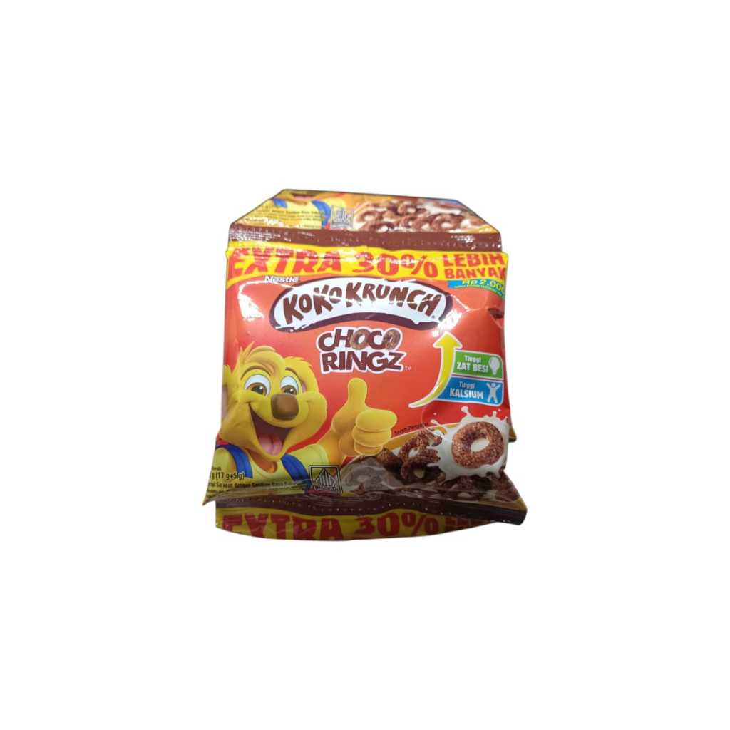 

Koko Krunch Choco Ringz 22gr - Renceng Isi 10 Pcs