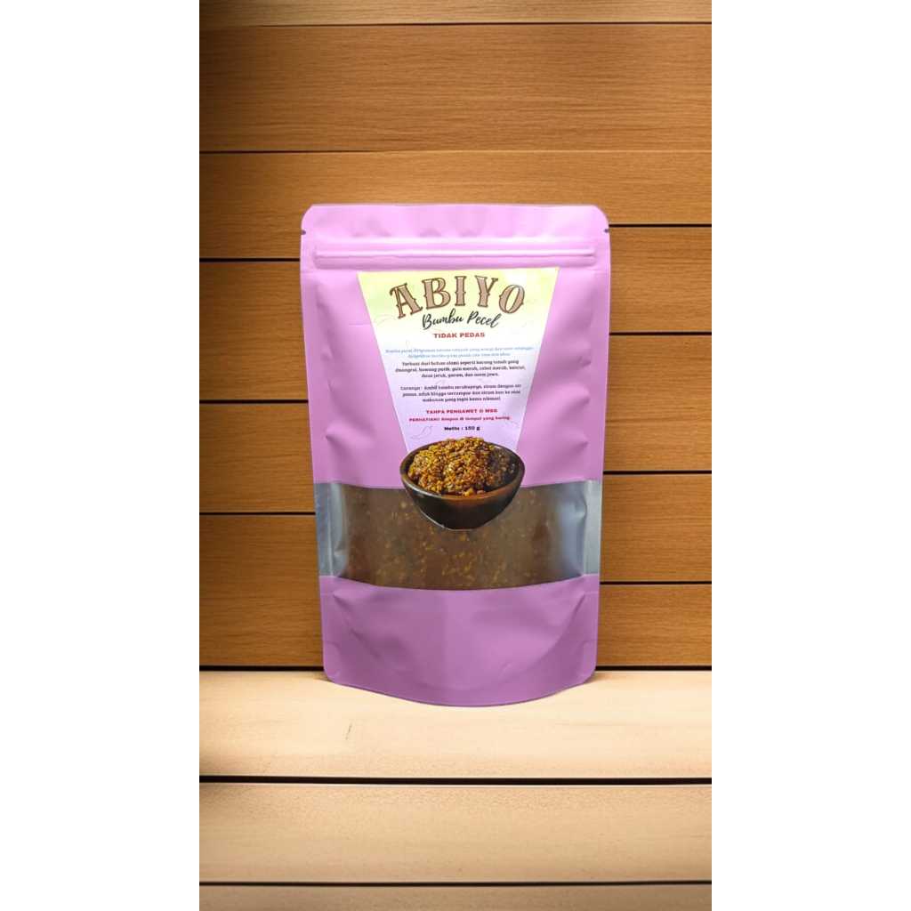 

SAMBAL PECEL/BUMBU PECEL ASLI BLITAR 150 GRAM TANPA CAMPURAN UBI