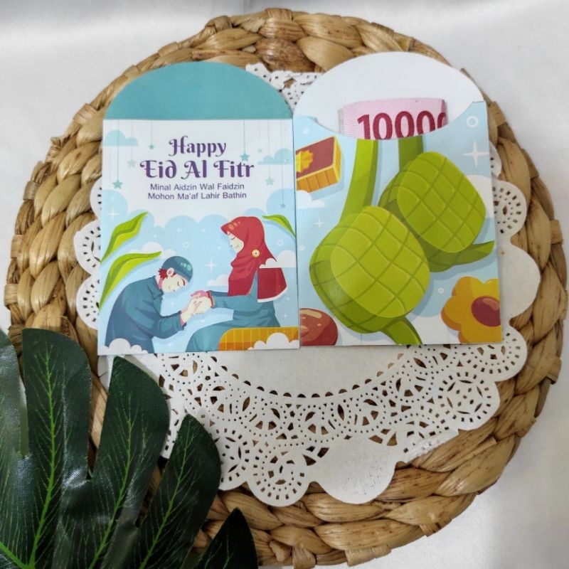 

amplop angpau idul fitri ukuran medium 7 x 10 cm