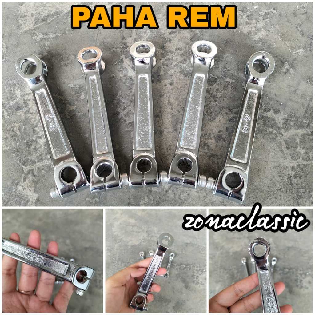 Paha Rem Bajaj Stanhub stik Rem  Helibars Tiang Rem Helibars Pegangan Tutup Tromol Stik Rem Gantaran