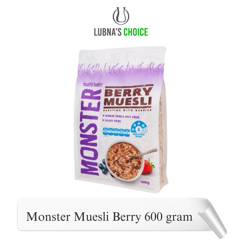 

Monster Muesli - Bursting With Berries