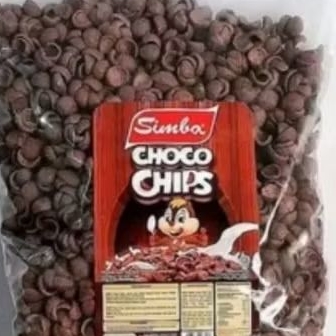 

1kg choco chips stroberi coklat Koko krunch simba