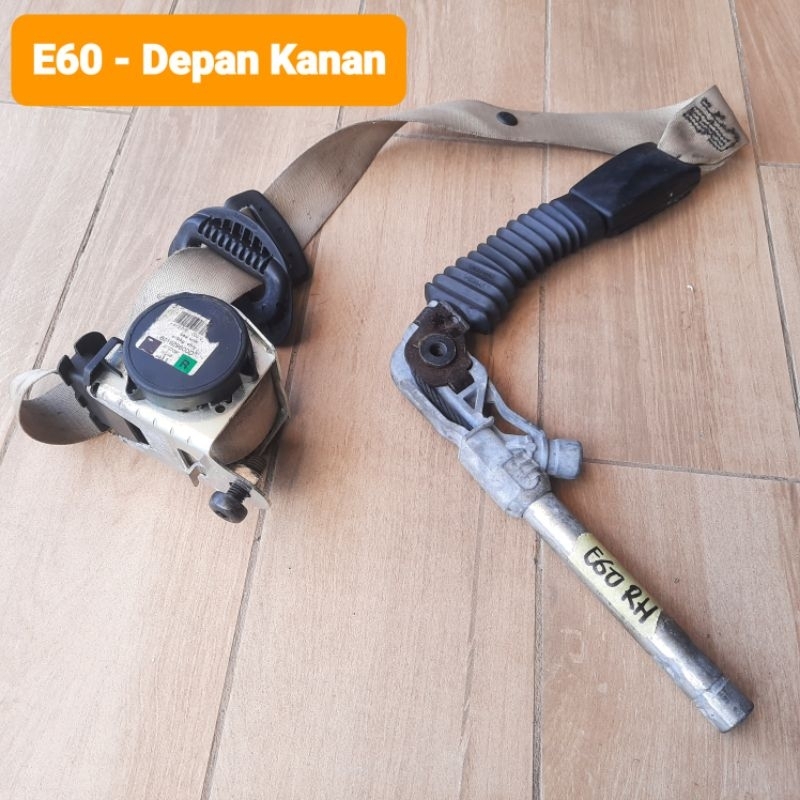 OriginalSeat Belt Seatbelt Jok Depan Kanan BMW E60 Seri 5 thn 2004-2010.