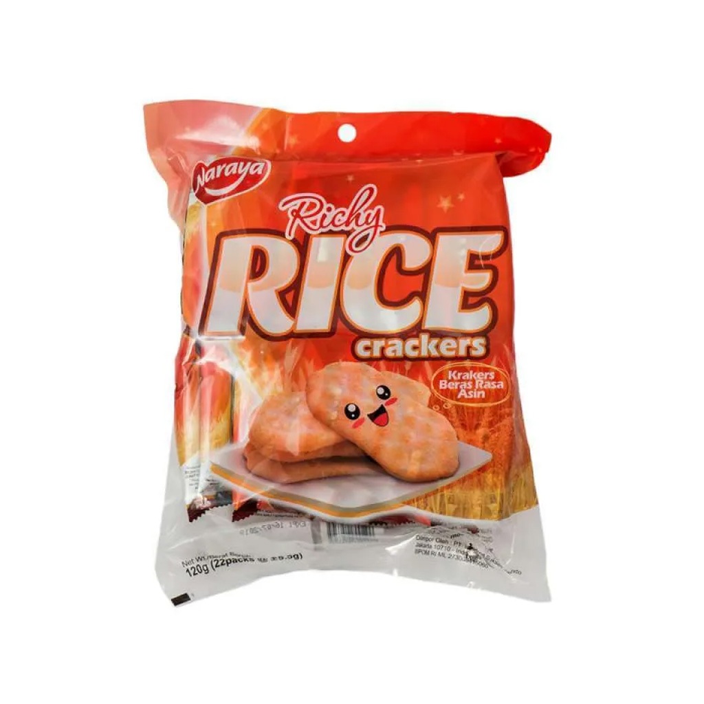 

Naraya Richy Rice Crackers / Kreker Beras 252 Gr