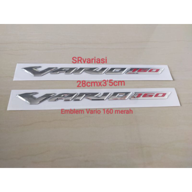 EMBLEM#VARIO160#MERAH#