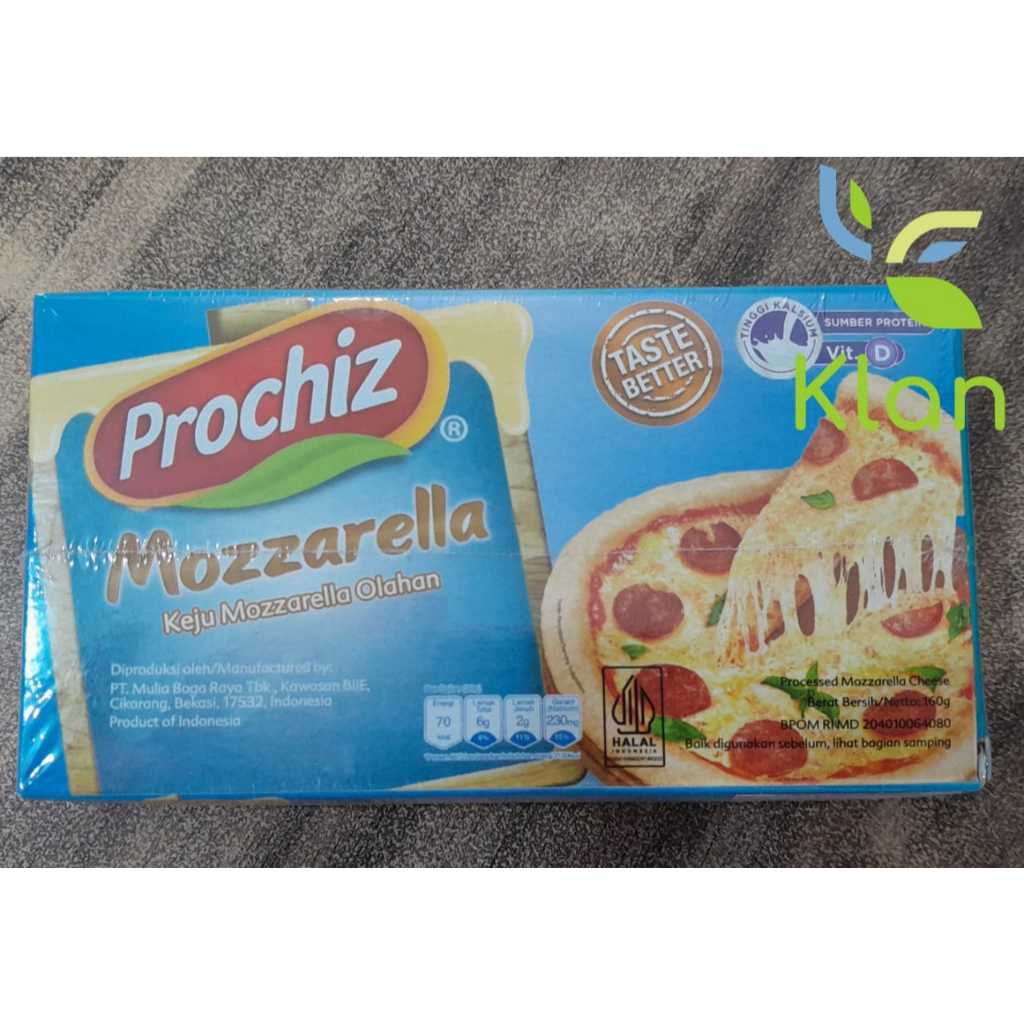 

PROCHIZ MOZZARELLA / KEJU MOZARELLA 160 GR