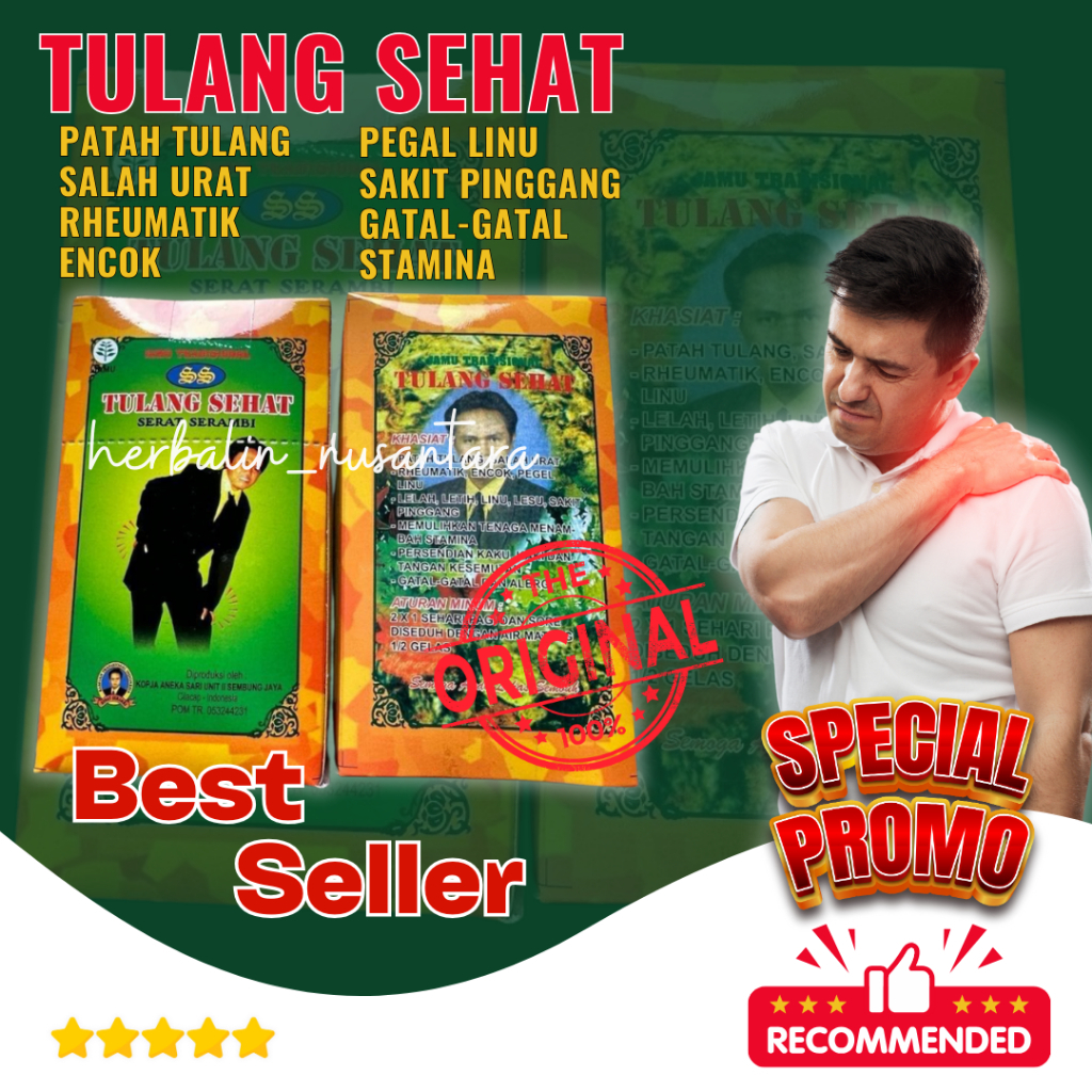 

Jamu Tulang Sehat Original Pegal Linu Asli Rematik Encok