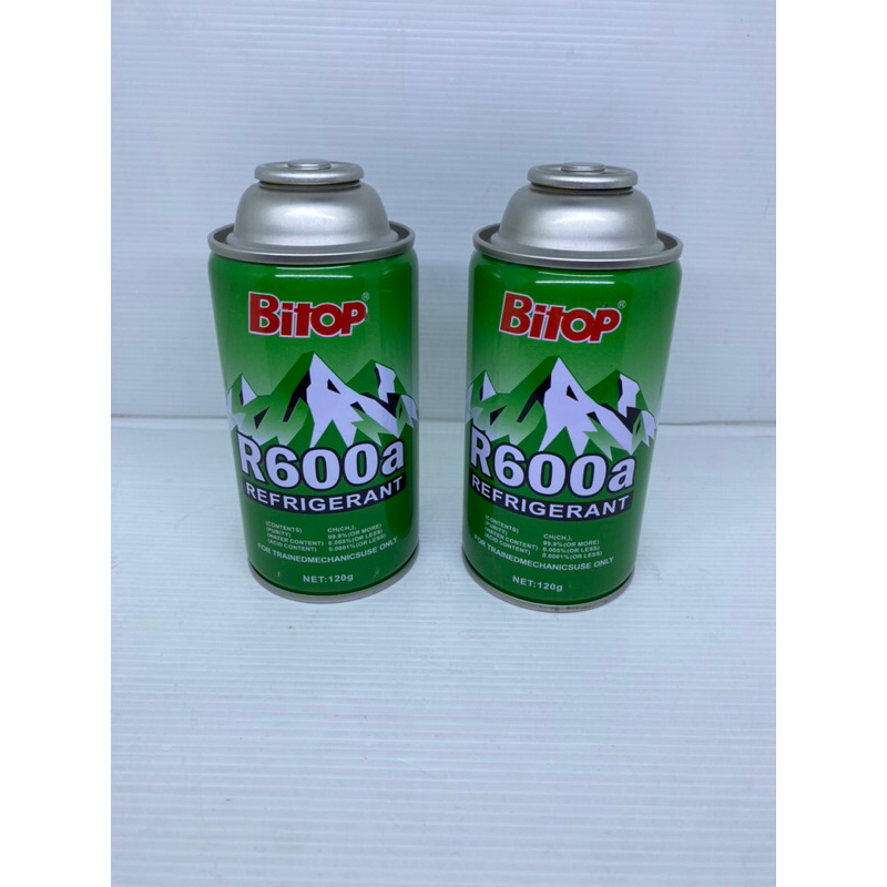 Freon kulkas R600A R600 A R 600 A Bitop refrigerant freezer preon kaleng