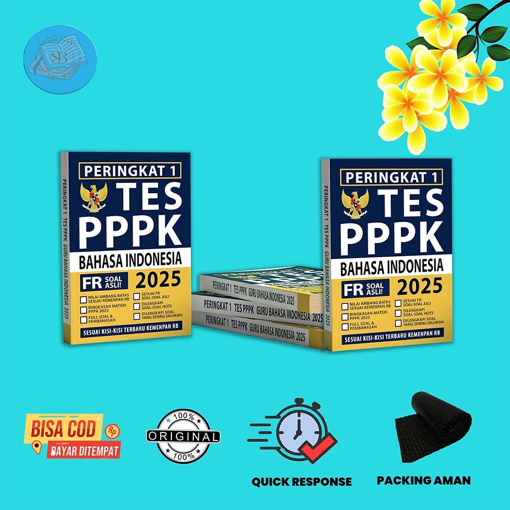 Peringkat 1 PPPK GURU BAHASA INDONESIA 2025 - Buku PPPK Guru Bahasa Indonesia 2025