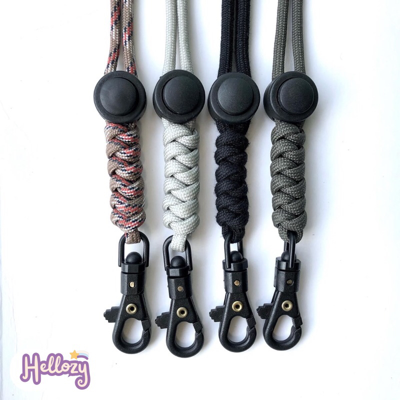 Hellozy - Lanyard Paracord for Vape ID Card Dll