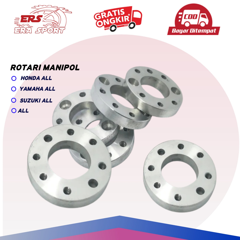 Rotari manipol putar Donat manipol putar