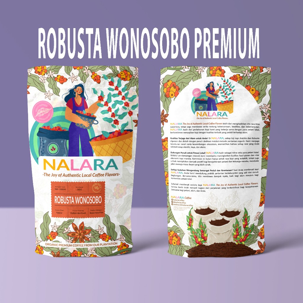 

Robusta Wonosobo Premium Nalara Coffee 300 Gram