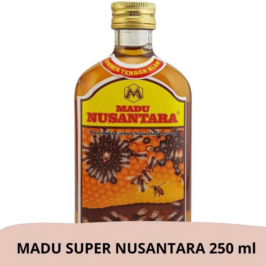 

Madu Super Nusantara 250ml 880gr – Madu Pilihan Berkualitas untuk Kesehatan Anda