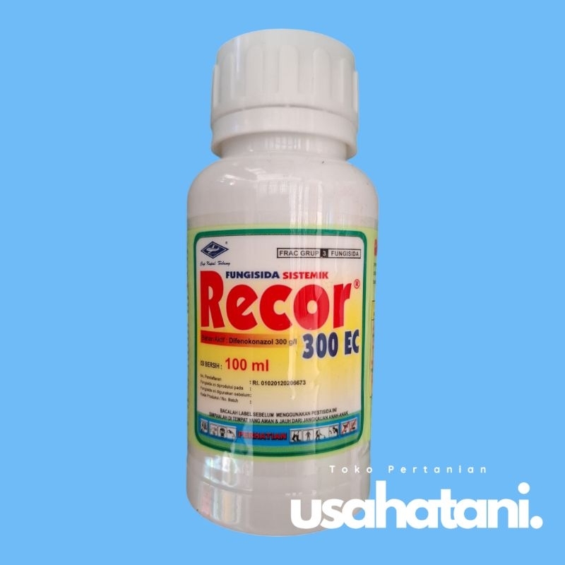 RECOR 300EC 100 ML Fungisida Sistemik Difenokonazol Untuk Penyakit Bulai, Penyakit Busuk Batang