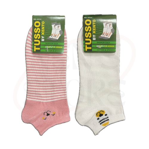 Tusso Kaos Kaki Mata Kaki Motif