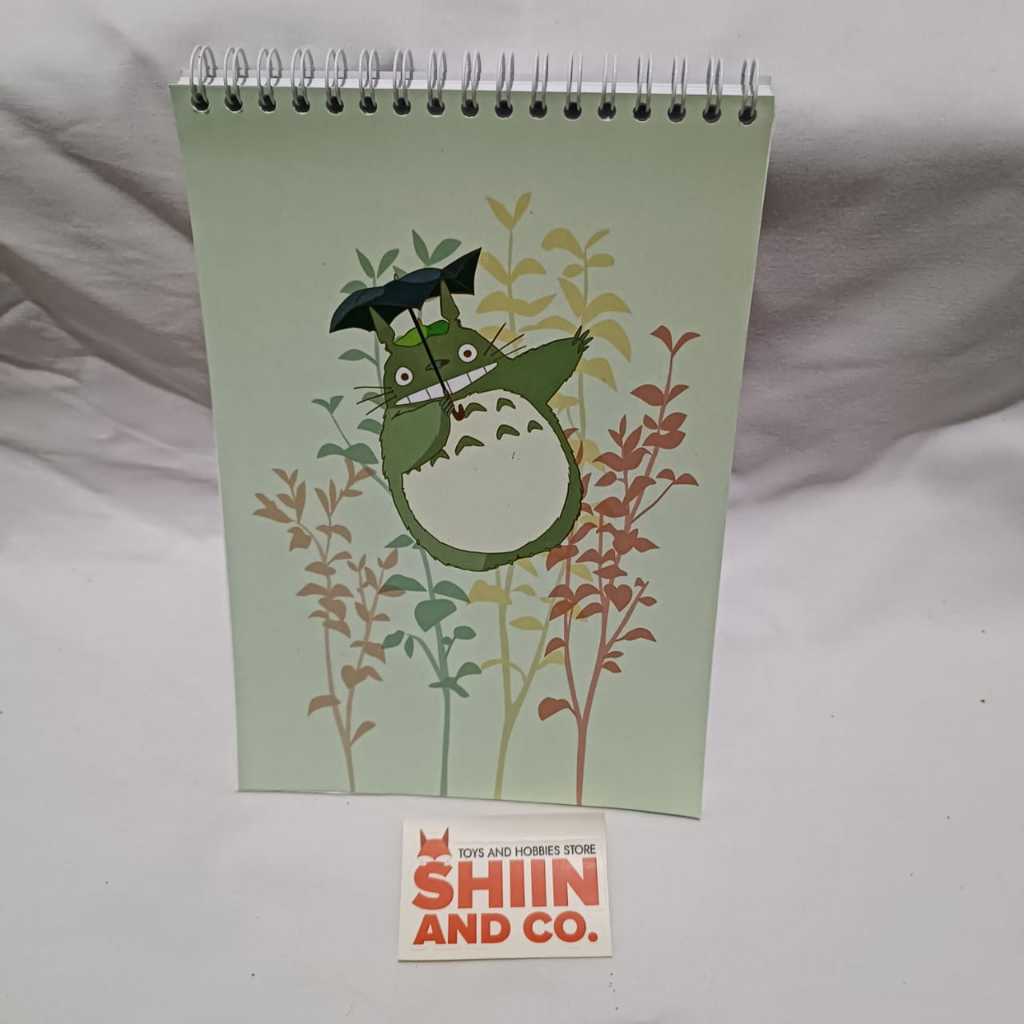 

SKETCHBOOK A5 SOFTCOVER TEMA ANIME GIBLI TOTORO