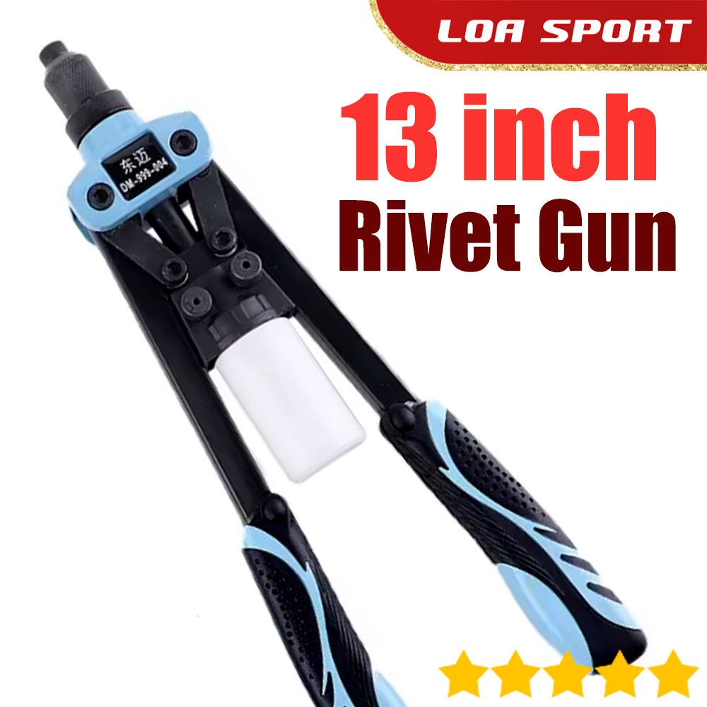 Tang Paku Rivet Manual Rivet Gun Double Handle Riveter 13 Inch